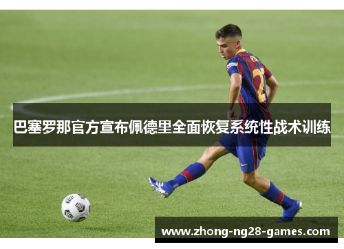 巴塞罗那官方宣布佩德里全面恢复系统性战术训练